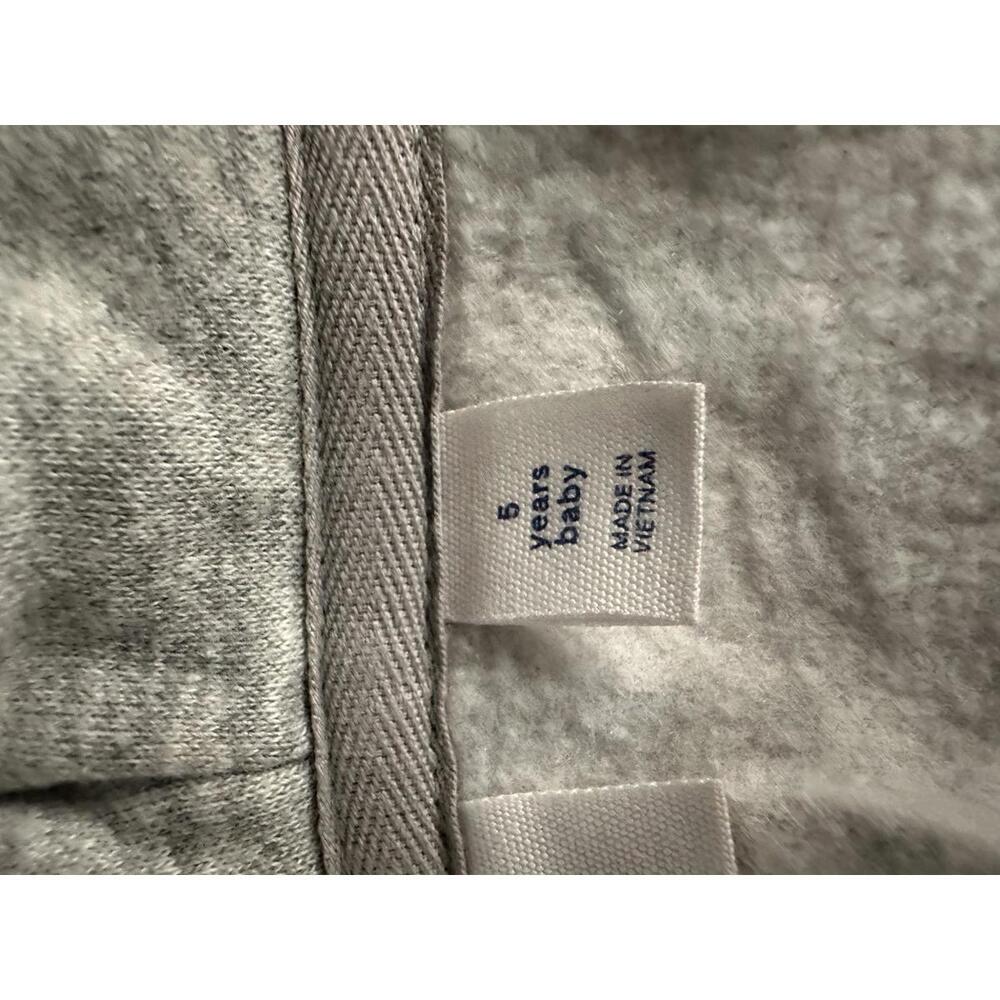 baby GAP x Disney Minnie Mouse grey zip full zip sweatshirt/hoodie Size 5 Years - Picture 2 of 7